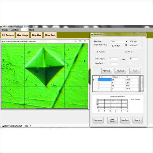 Hardness Mesurenement Software